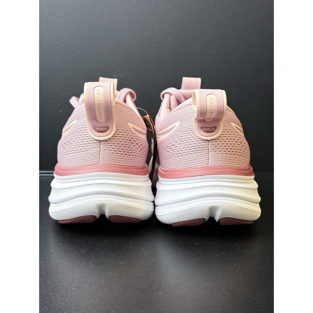 ASICS Women's Size 6 Shoes Gel-Pulse 17 White Pearl Pink Running Gym Sneaker - Picture 8 of 15